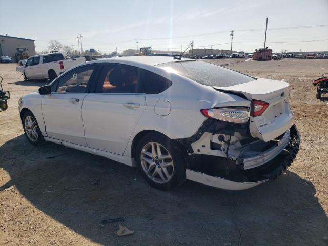 3FA6P0H71DR365497 - 2013 FORD FUSION SE WHITE photo 2