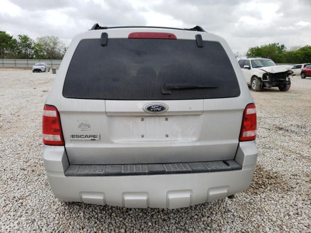 1FMCU03G19KD15638 - 2009 FORD ESCAPE XLT SILVER photo 6