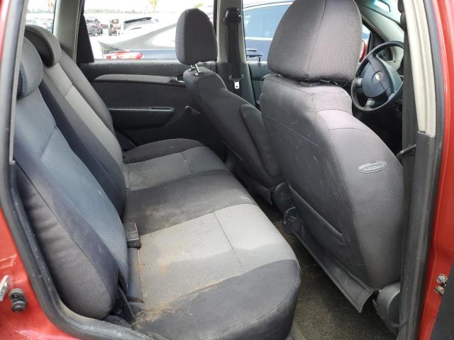 KL1TD66E59B384325 - 2009 CHEVROLET AVEO LS 红色 照片 10