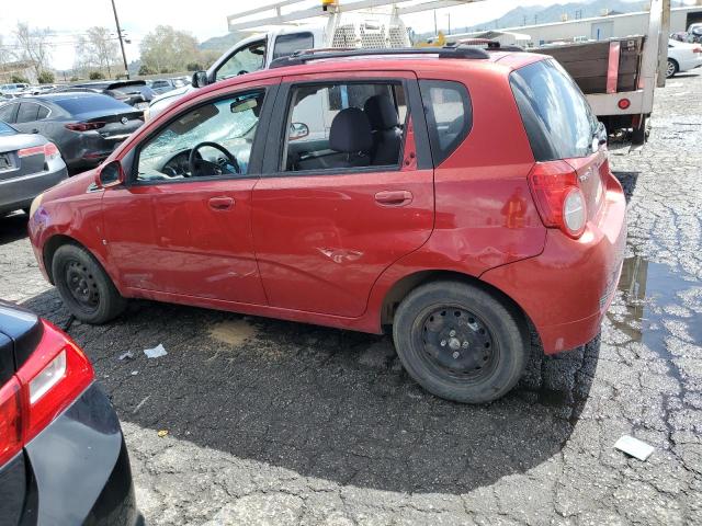 KL1TD66E59B384325 - 2009 CHEVROLET AVEO LS 红色 照片 2