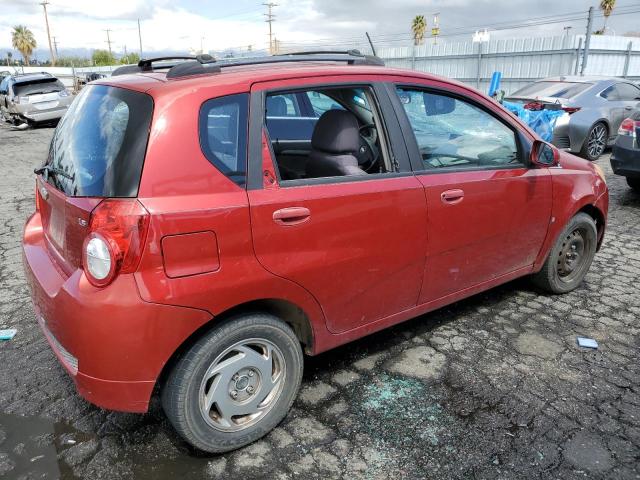 KL1TD66E59B384325 - 2009 CHEVROLET AVEO LS 红色 照片 3