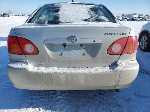 2T1BR32E74C837980 - 2004 TOYOTA COROLLA CE SILVER photo 6