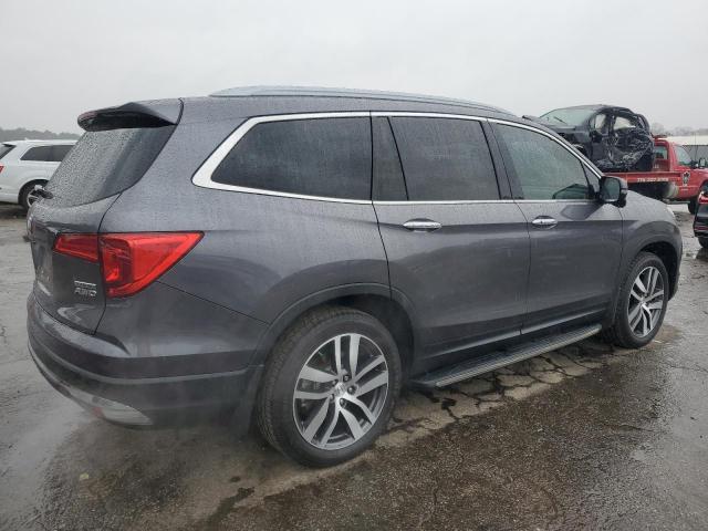 5FNYF6H97JB044619 - 2018 HONDA PILOT TOURING GRAY photo 3