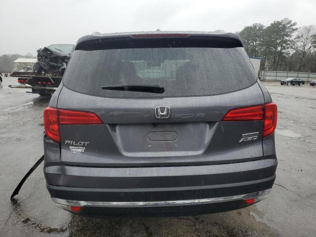 5FNYF6H97JB044619 - 2018 HONDA PILOT TOURING GRAY photo 6