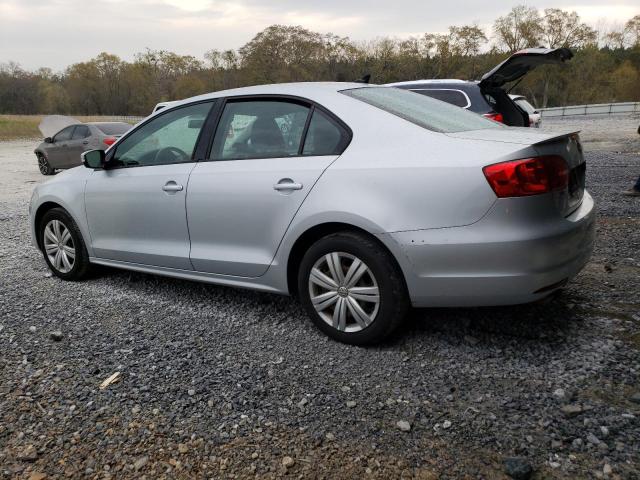 3VWLL7AJ2CM415677 - 2012 VOLKSWAGEN JETTA TDI SILVER photo 2