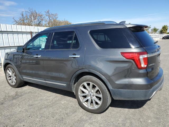 1FM5K7F86GGC13960 - 2016 FORD EXPLORER LIMITED SILVER photo 2