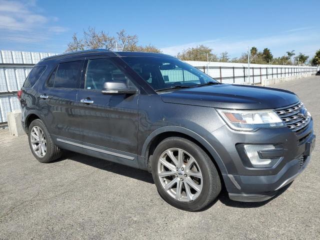 1FM5K7F86GGC13960 - 2016 FORD EXPLORER LIMITED SILVER photo 4