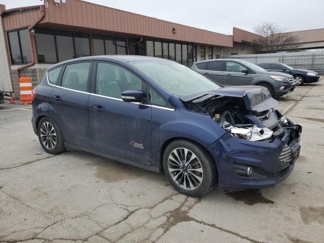 1FADP5FU9HL114003 - 2017 FORD C-MAX TITANIUM BLUE photo 4