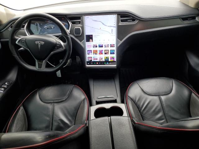5YJSA1CP8DFP11506 - 2013 TESLA MODEL S ნაცრისფერი ფოტო 8