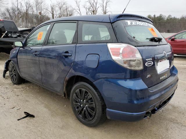 2T1KR32E27C663336 - 2007 TOYOTA COROLLA MA XR BLUE photo 2