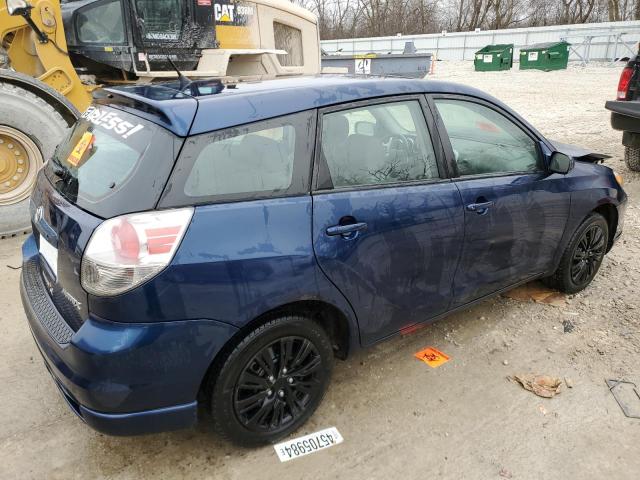 2T1KR32E27C663336 - 2007 TOYOTA COROLLA MA XR BLUE photo 3