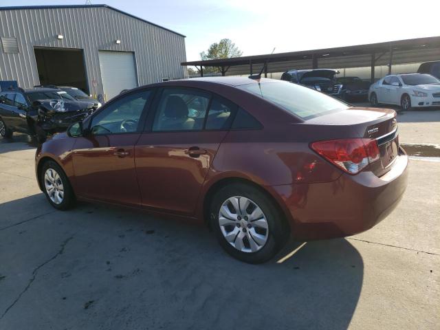 1G1PA5SH4D7178253 - 2013 CHEVROLET CRUZE LS RED photo 2