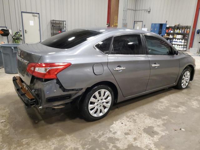 3N1AB7AP2HY382474 - 2017 NISSAN SENTRA S GRAY photo 3