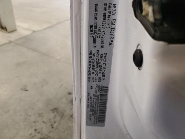 ZFBERFBB2H6E54990 - 2017 RAM PROMASTER SLT WHITE photo 13