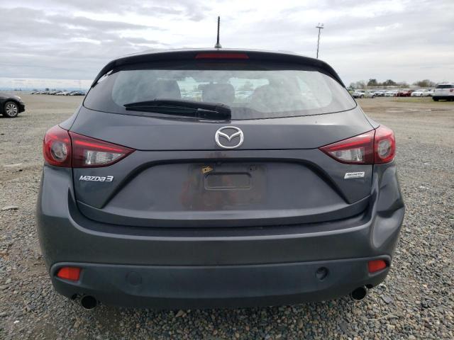 JM1BM1L71F1243279 - 2015 MAZDA 3 TOURING GRAY photo 6