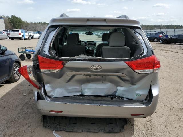 5TDKK3DC5ES511510 - 2014 TOYOTA SIENNA LE SILVER photo 6