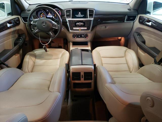 4JGDA5HB0EA339601 - 2014 MERCEDES-BENZ ML 350 4MATIC WHITE photo 8