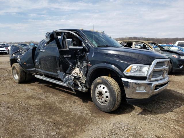 3C63RRNLXDG545299 - 2013 RAM 3500 LONGHORN BLACK photo 4