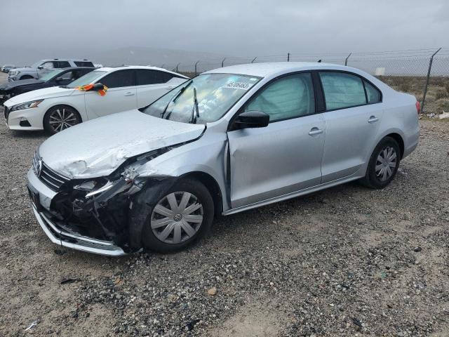 3VW2K7AJ9FM277297 - 2015 VOLKSWAGEN JETTA BASE فضي صورة 1