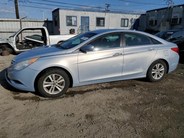 5NPEB4AC2DH747253 - 2013 HYUNDAI SONATA GLS BLUE photo 1