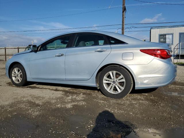 5NPEB4AC2DH747253 - 2013 HYUNDAI SONATA GLS BLUE photo 2