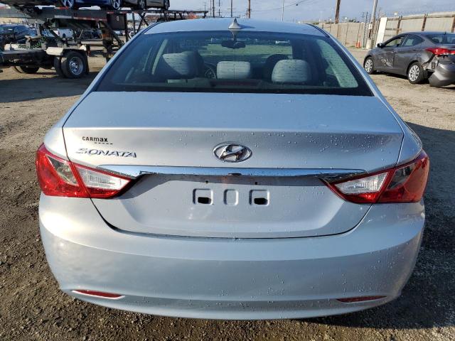 5NPEB4AC2DH747253 - 2013 HYUNDAI SONATA GLS BLUE photo 6