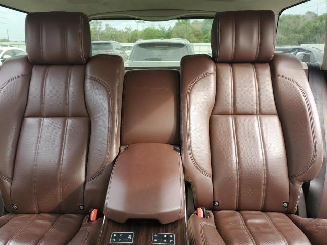 SALGV3EF9GA281016 - 2016 LAND ROVER RANGE ROVE AUTOBIOGRAPHY WHITE photo 10