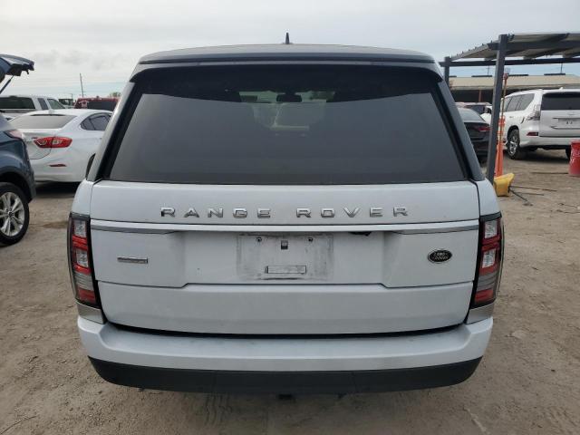 SALGV3EF9GA281016 - 2016 LAND ROVER RANGE ROVE AUTOBIOGRAPHY WHITE photo 6