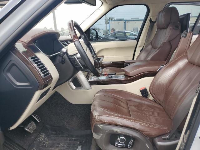 SALGV3EF9GA281016 - 2016 LAND ROVER RANGE ROVE AUTOBIOGRAPHY WHITE photo 7