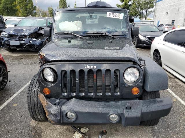 1C4GJWAG1DL661745 - 2013 JEEP WRANGLER SPORT BLACK photo 5