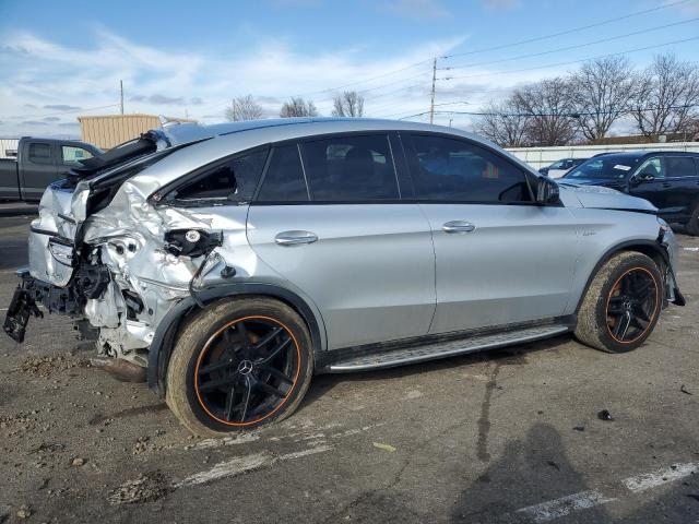 4JGED6EB9KA140290 - 2019 MERCEDES-BENZ GLE COUPE 43 AMG SILVER photo 3