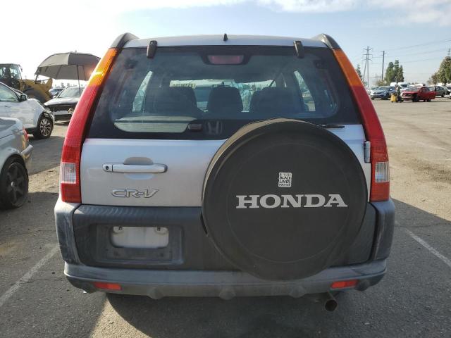 JHLRD68432C008944 - 2002 HONDA CR-V LX SILVER photo 6