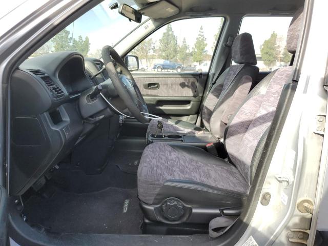 JHLRD68432C008944 - 2002 HONDA CR-V LX SILVER photo 7