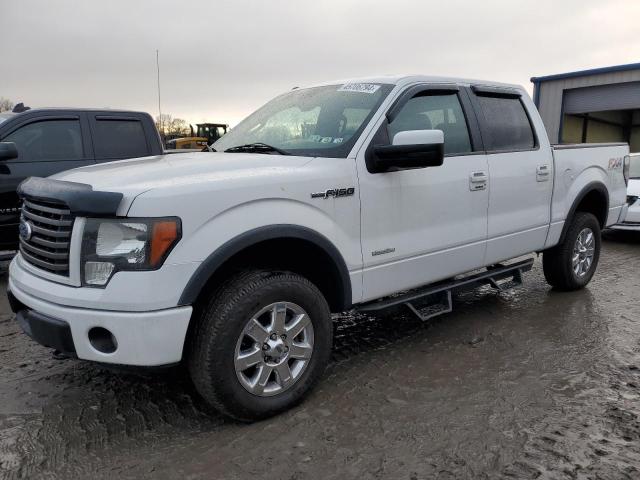 1FTFW1ET9CKD03465 - 2012 FORD F150 SUPERCREW WHITE photo 1