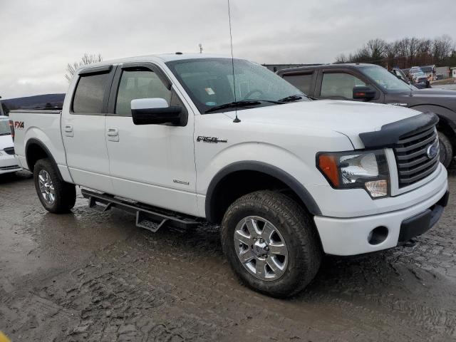 1FTFW1ET9CKD03465 - 2012 FORD F150 SUPERCREW WHITE photo 4