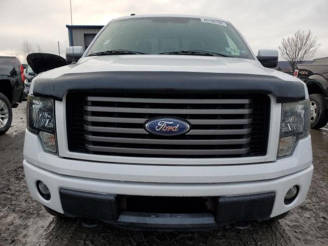 1FTFW1ET9CKD03465 - 2012 FORD F150 SUPERCREW WHITE photo 5