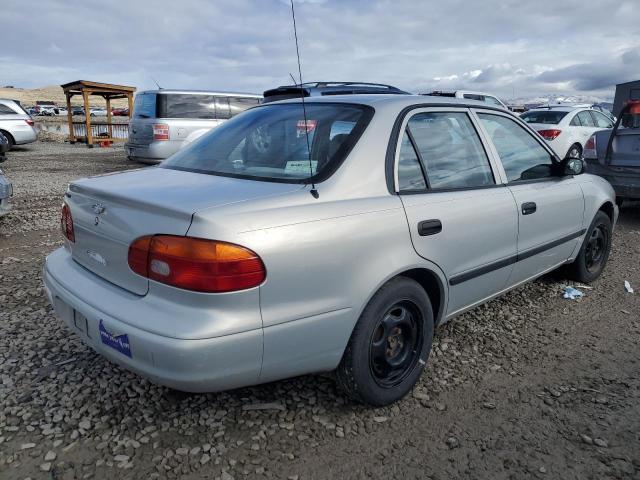 1Y1SK5280XZ407854 - 1999 CHEVROLET GEO PRIZM BASE Gümüş foto 3