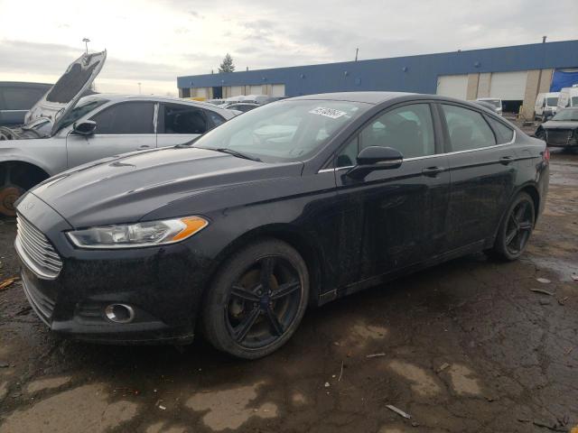 3FA6P0HD7GR379284 - 2016 FORD FUSION SE BLACK photo 1