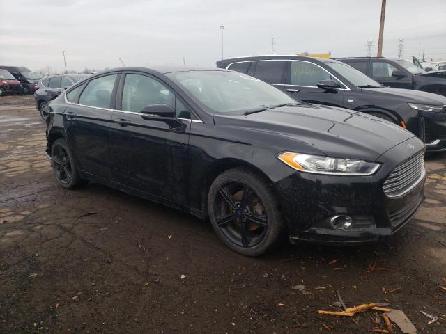 3FA6P0HD7GR379284 - 2016 FORD FUSION SE BLACK photo 4