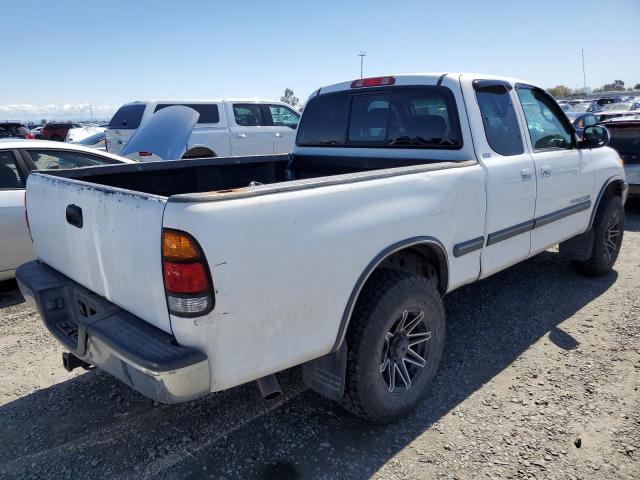 5TBRN34122S249261 - 2002 TOYOTA TUNDRA ACCESS CAB SR5 WHITE photo 3