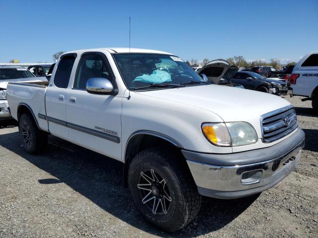 5TBRN34122S249261 - 2002 TOYOTA TUNDRA ACCESS CAB SR5 WHITE photo 4