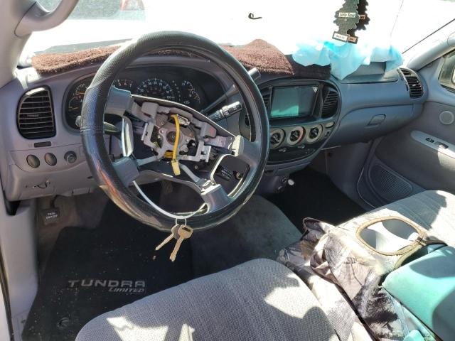 5TBRN34122S249261 - 2002 TOYOTA TUNDRA ACCESS CAB SR5 WHITE photo 8