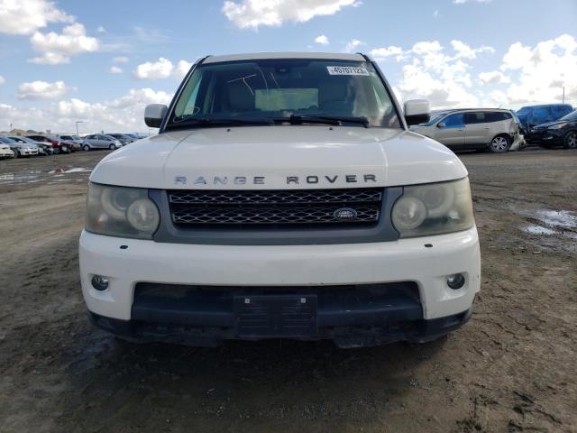 SALSK2D43AA215677 - 2010 LAND ROVER RANGE ROVE LUX WHITE photo 5