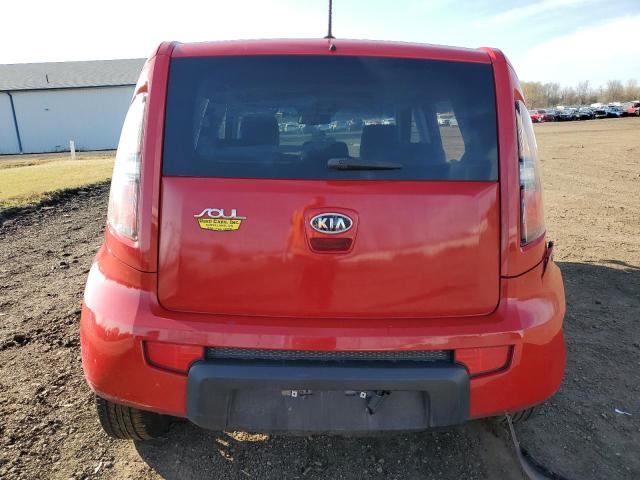 KNDJT2A21A7190679 - 2010 KIA SOUL + RED photo 6