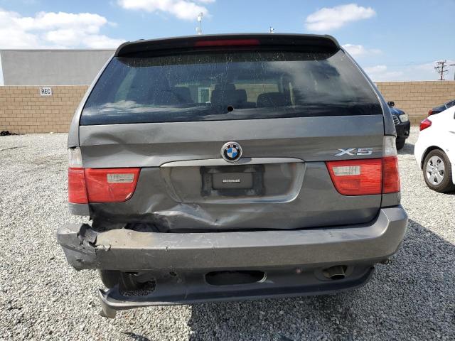 5UXFA13556LY45565 - 2006 BMW X5 3.0I GRAY photo 6