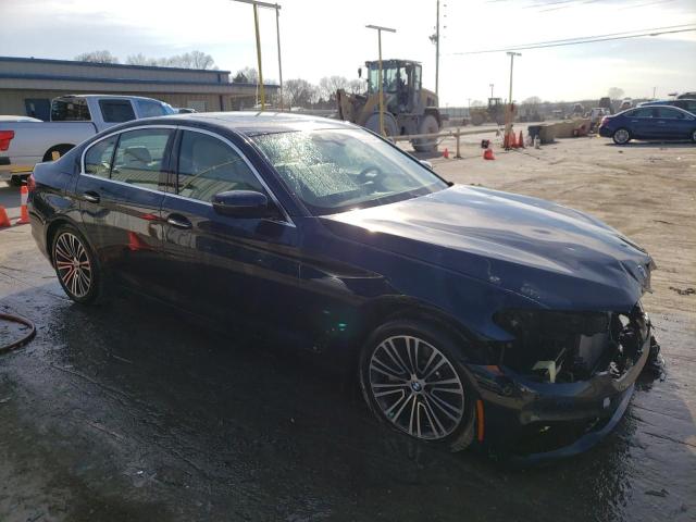 WBAJE7C54JG892345 - 2018 BMW 540 XI BLUE photo 4