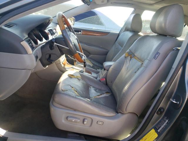 JTHBA30G765171892 - 2006 LEXUS ES 330 GRAY photo 7