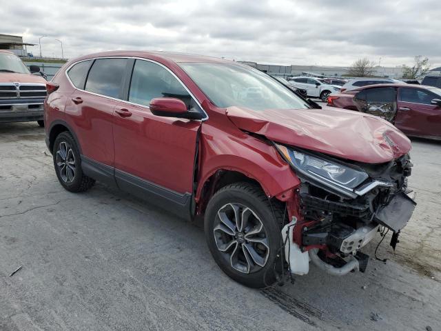 2HKRW2H89MH654421 - 2021 HONDA CR-V EXL RED photo 4