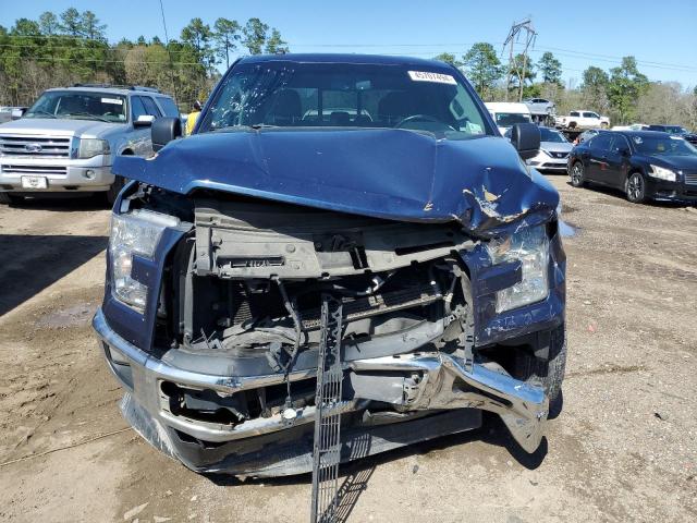 1FTEW1CP0HKC69165 - 2017 FORD F150 SUPERCREW BLUE photo 5