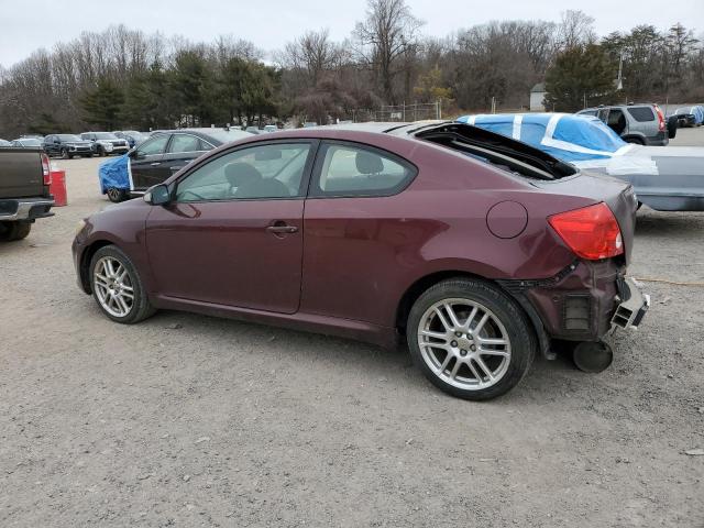 JTKDE177X60103889 - 2006 TOYOTA SCION TC მუქწითელი ფოტო 2